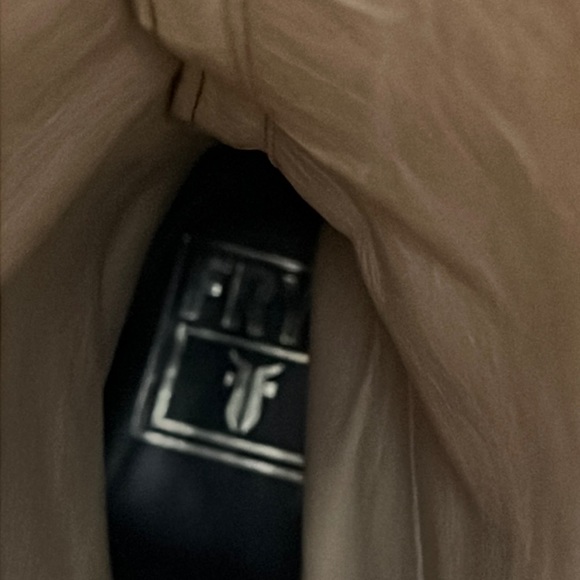 Frye Black Melissa Zip Back button boots - Picture 8 of 9